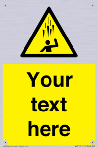 Custom Falling Ice sign